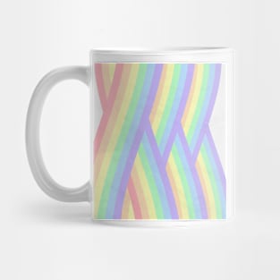 Geometric rainbow  cute color Mug